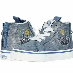 Vans Kids X Harry Potter Hogwarts Metallic SK8-HI Zip Shoes Size 7